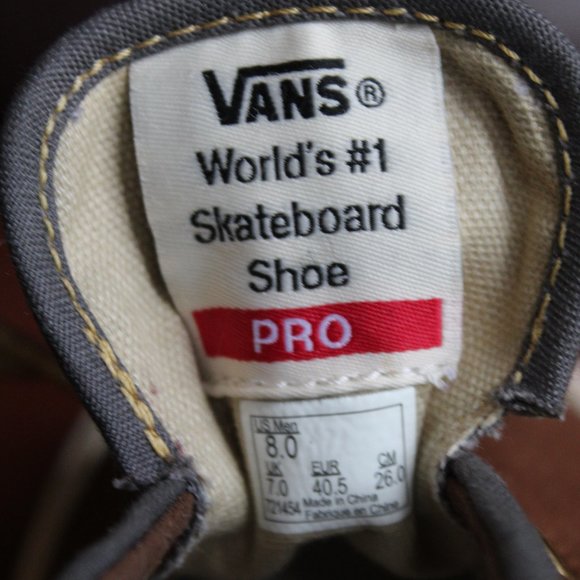 Vans X Anti-Hero Era Pro, EUC, hard to find colorway. Mens size 8 - Picture 9 of 16